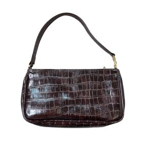 Brown Croc Bag